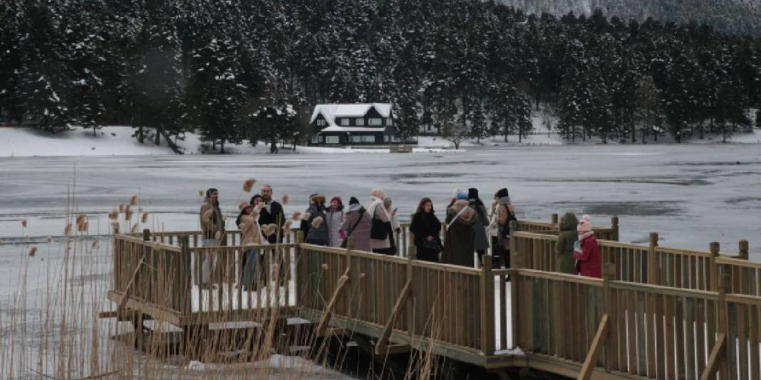 İç Anadolu’nun beyaz cenneti! Yazın ayrı kışın apayrı güzellikte: Hafta sonu herkes akın ediyor 3